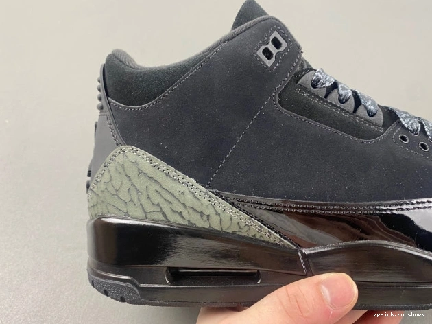 Rep Cat Jordan Air 3 Retro Black CK9246-168 0710